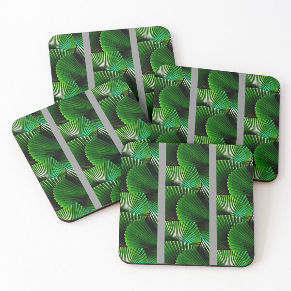Item preview, Tropical Fan Palm leaves designed and sold by clothstudios.