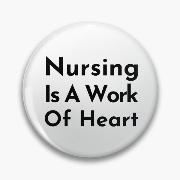 Item preview, Nursing Is A Work Of Heart designed and sold by AmeliaStore1.