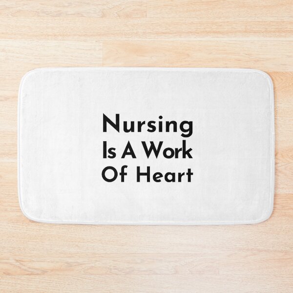 Item preview, Nursing Is A Work Of Heart designed and sold by AmeliaStore1.