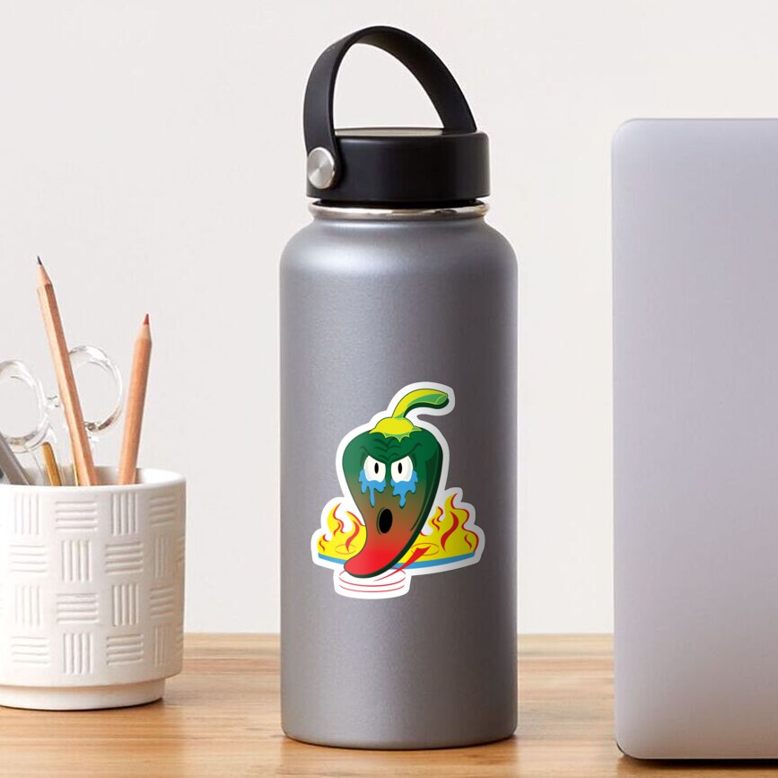Crying Hot Jalapeno Sticker