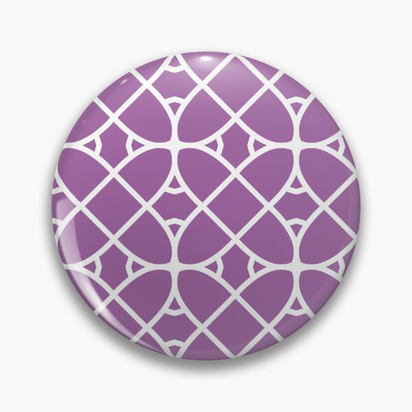 Item preview, Purple and White Minimal Geometric Shape Pattern Pairs DE 2022 Popular Color Royal Pretender DE5999 designed and sold by ColorOfTheYears.