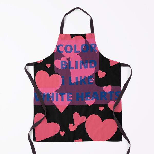 Item preview, FUNNY COLOR BLIND WHITE HEARTS (2) designed and sold by Highhocreations.