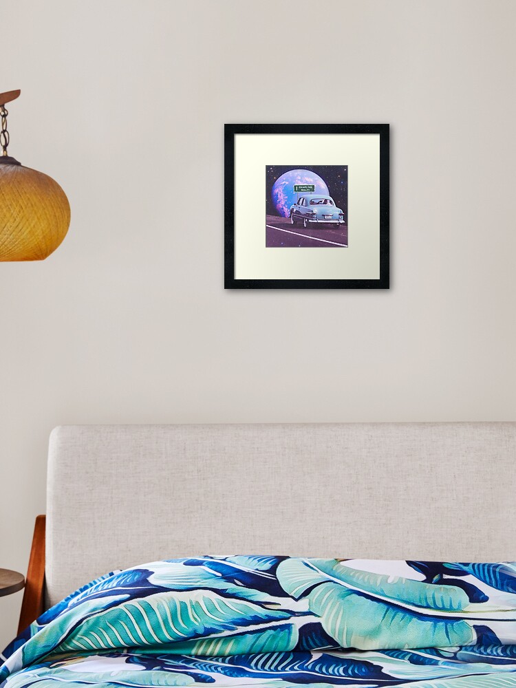 Thumbnail 1 of 7, Framed Art Print, Escape This Reality designed and sold by RiddhiShah.