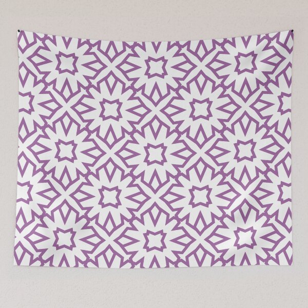 Artikelvorschau, Purple and White Minimal Line Art Pattern 5 Pairs DE 2022 Popular Color Royal Pretender DE5999 entworfen und verkauft von ColorOfTheYears.