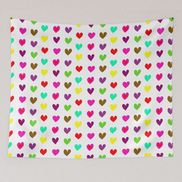 Item preview, Colorful mini hearts designed and sold by Lovely-shop116.