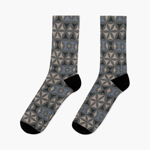 Item preview, Geometric star Portugal tile pattern designed and sold by arkantus.
