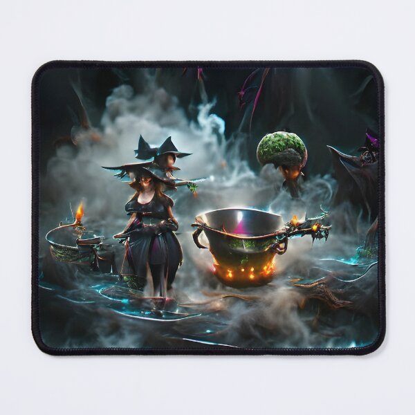 Item preview, Brewing potions in the magic circle designed and sold by ScarletMagi.