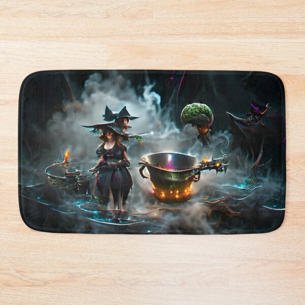 Item preview, Brewing potions in the magic circle designed and sold by ScarletMagi.