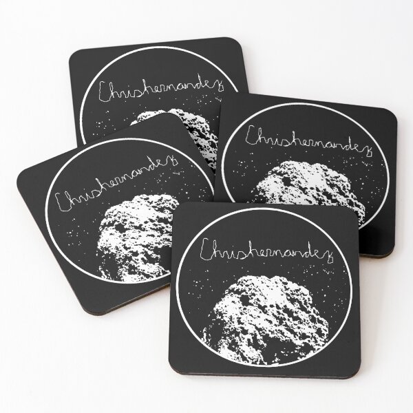 Item preview, Chris Hernandez Artist - Asteroid (white print) designed and sold by HRNDZ.