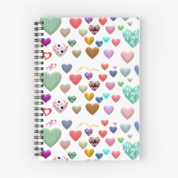 Item preview, Patrón de corazones de colores designed and sold by Robert-Store.