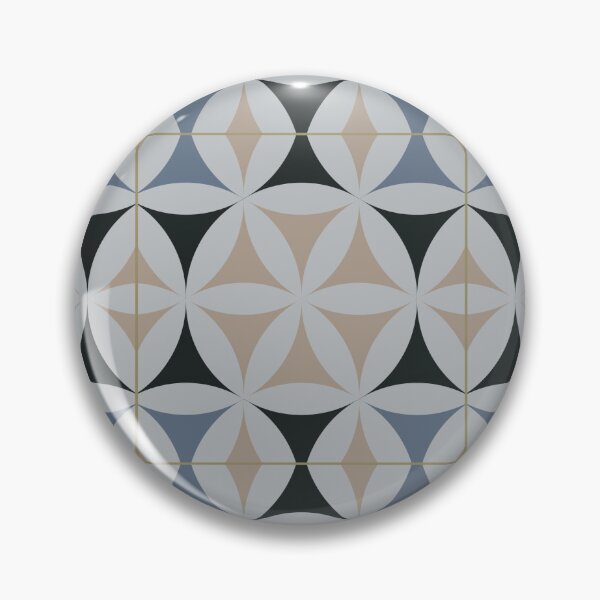 Item preview, Geometric star Portugal tile pattern designed and sold by arkantus.