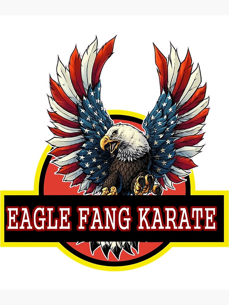 "eagle fang karate logo" Poster for Sale by RachelFrancis6 Redbubble