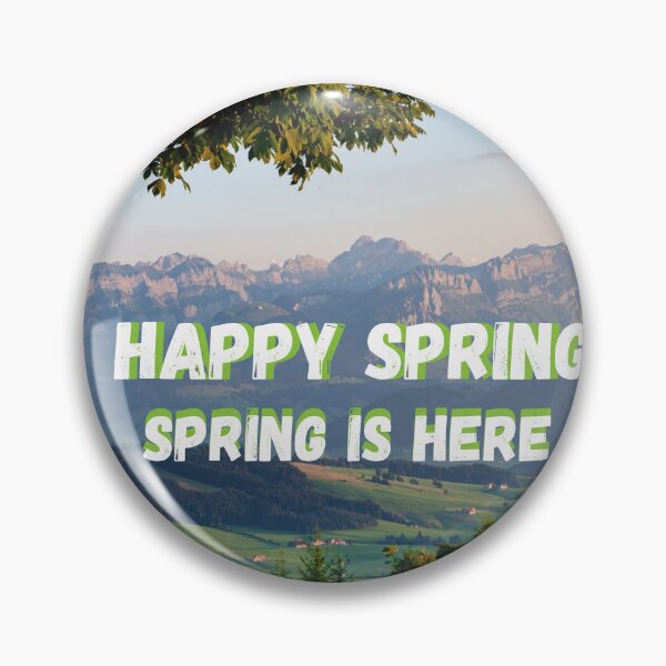 Item preview, happy spring, spring is here designed and sold by zainab-bella.