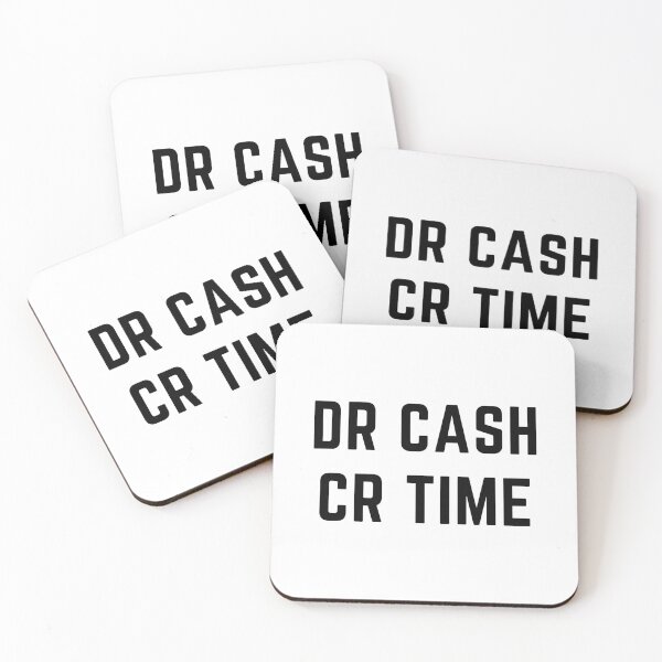 Item preview, DR CASH CR TIME designed and sold by rgsblo.