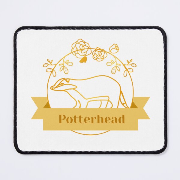 Item preview, Golden Potterhead Badger Emblem designed and sold by mschubbybunny.