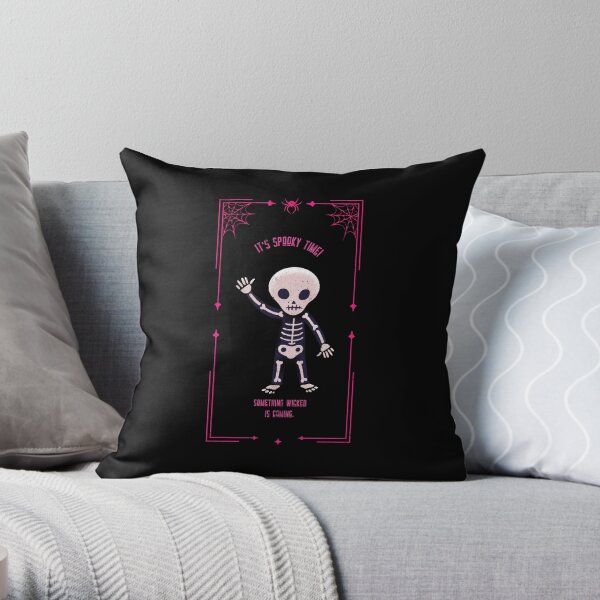 SPOOKY TIME Throw Pillow