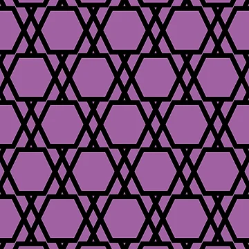 Vorschaubild zum Design Black and Purple Tessellation Line Pattern 20 Pairs DE 2022 Popular Color Royal Pretender DE5999 von ColorOfTheYears