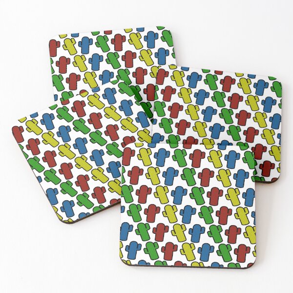Item preview, Multi-Coloured Cactus Print designed and sold by IKDG.