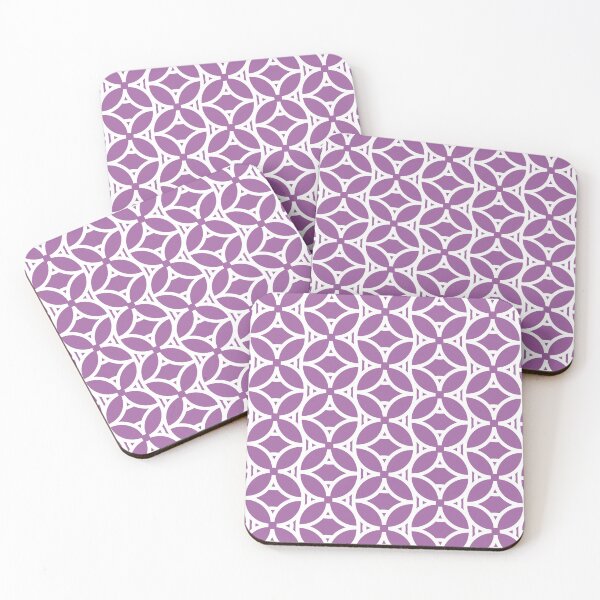 Item preview, Purple and White Tessellation Line Pattern 37 Pairs DE 2022 Popular Color Royal Pretender DE5999 designed and sold by ColorOfTheYears.