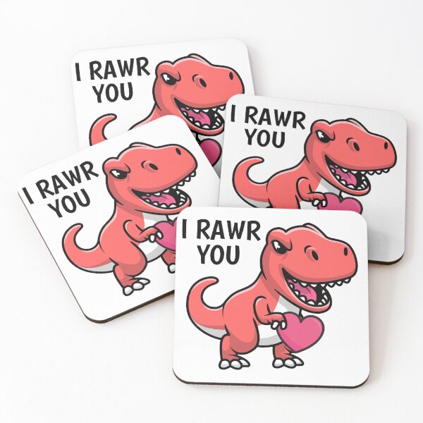 Item preview, I rawr you - cute valentine's day T-rex designed and sold by Ashi17.
