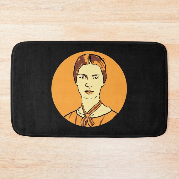 Item preview, Emily Dickinson Orange Portrait   designed and sold by JoeyBeeGe.