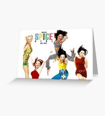 spice girls Greeting Card