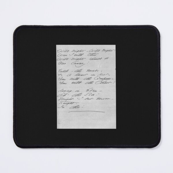 Item preview, Emily Dickinson “Wild Nights – Wild Nights!” manuscript   designed and sold by JoeyBeeGe.