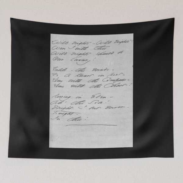 Item preview, Emily Dickinson “Wild Nights – Wild Nights!” manuscript   designed and sold by JoeyBeeGe.
