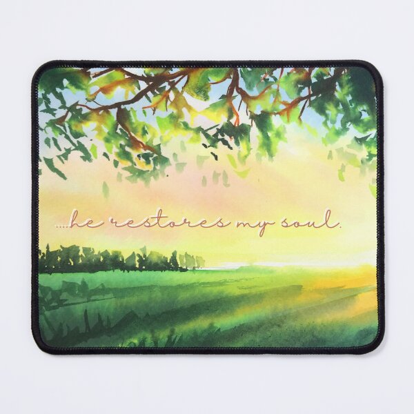 Item preview, He Restores My Soul  |  Psalm 23 designed and sold by SuzanneField79.