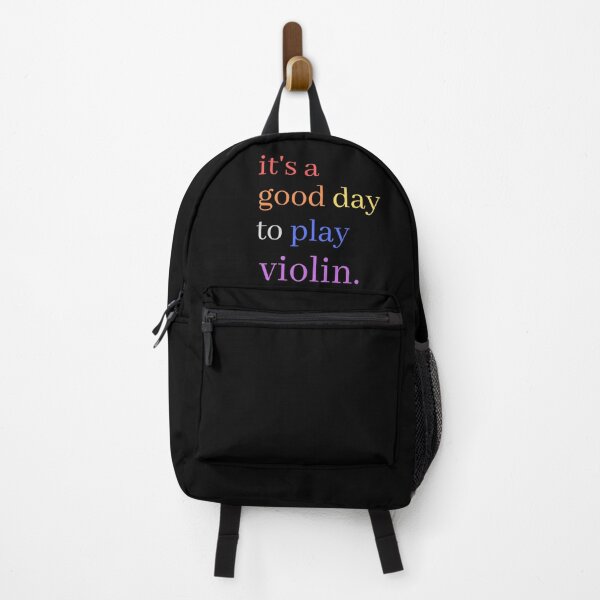 Item preview, It's A Good Day to Play Violin Cute Colourful Musical Quotes - Music Day designed and sold by Funwithmusic.