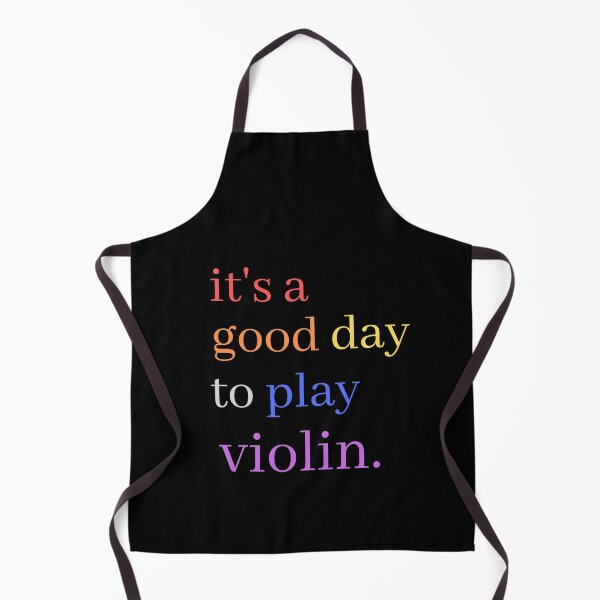 Item preview, It's A Good Day to Play Violin Cute Colourful Musical Quotes - Music Day designed and sold by Funwithmusic.