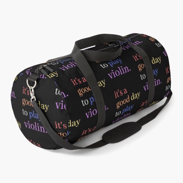 Item preview, It's A Good Day to Play Violin Cute Colourful Musical Quotes - Music Day designed and sold by Funwithmusic.