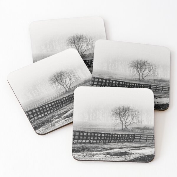 Item preview, Foggy Morning in Chester County Monochrome designed and sold by Susan Maxwell Schmidt.