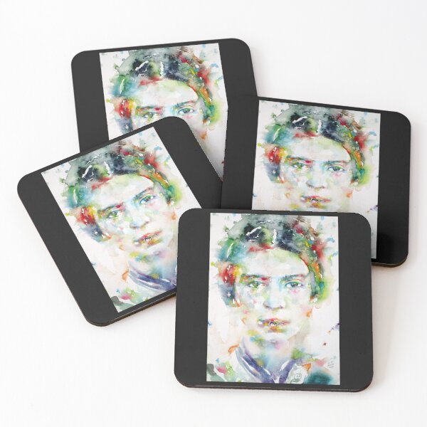 Item preview, EMILY DICKINSON - watercolor portrait    designed and sold by JoeyBeeGe.