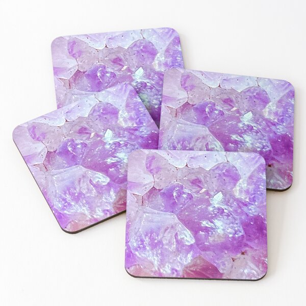 Item preview, Pink and Purple Amethyst Quartz Crystal designed and sold by Monika Howarth.