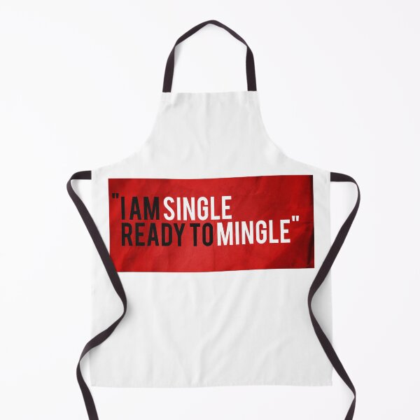 Item preview, I Am Single, Ready To Mingle designed and sold by Scorpion Creative.