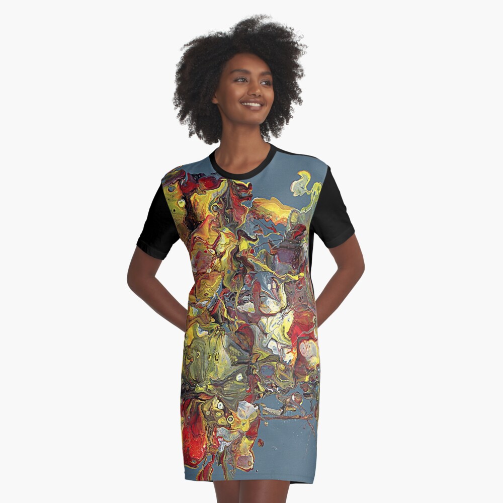 Item preview, Graphic T-Shirt Dress designed and sold by ShannathShima.