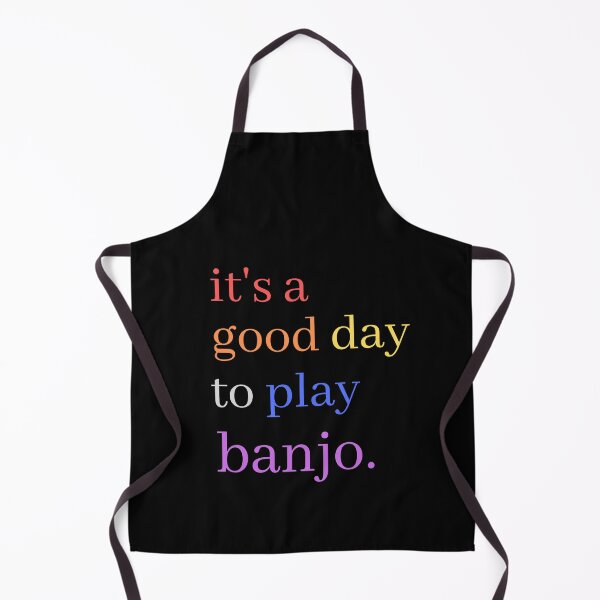 Item preview, It's A Good Day to Play Banjo Cute Colourful Musical Quotes - Banjo Player designed and sold by Funwithmusic.
