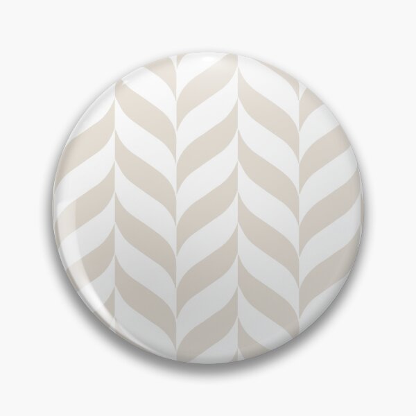 Item preview, Beige and White Pretty Herringbone Pattern Pairs DE 2022 Popular Color Crisp Muslin DE6212 designed and sold by ColorOfTheYears.