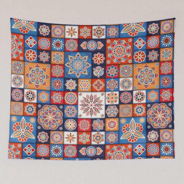 Item preview,  Colorful Ethnic Floral Pattern designed and sold by Touch of FEZ.