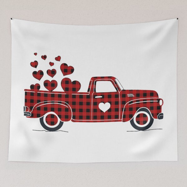 Item preview, cute love truck - valentine's day designed and sold by Ashi17.