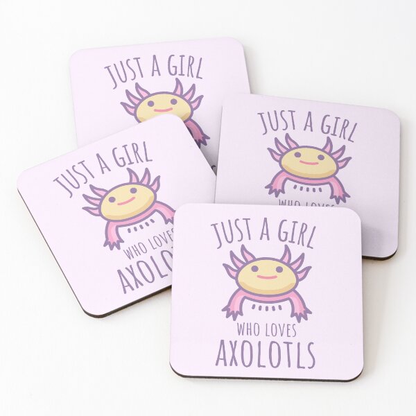 Item preview, This girl loves axolotls designed and sold by LiToDesignCo.
