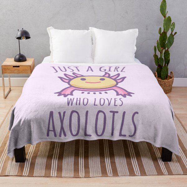 Item preview, This girl loves axolotls designed and sold by LiToDesignCo.