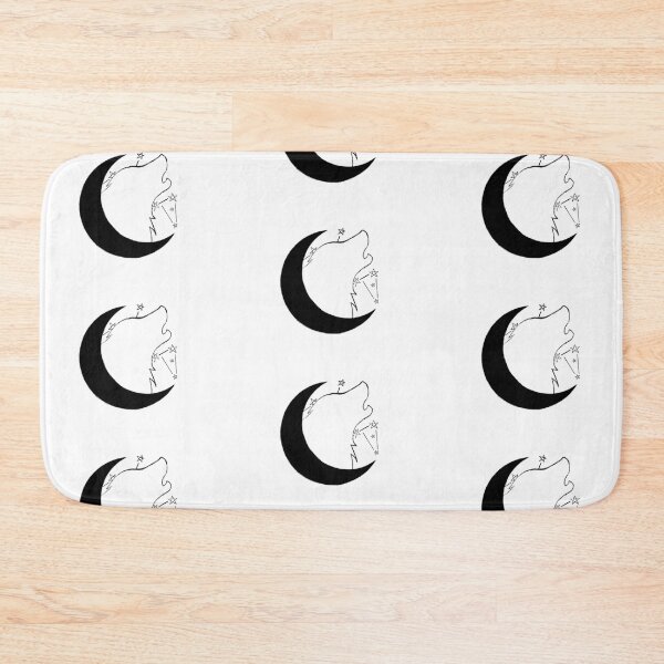 Item preview, Wolfstar moon wolf and star constellation  designed and sold by acestyle.