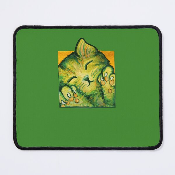 Item preview, Green Kitty Cat designed and sold by FrictionMaxxing.