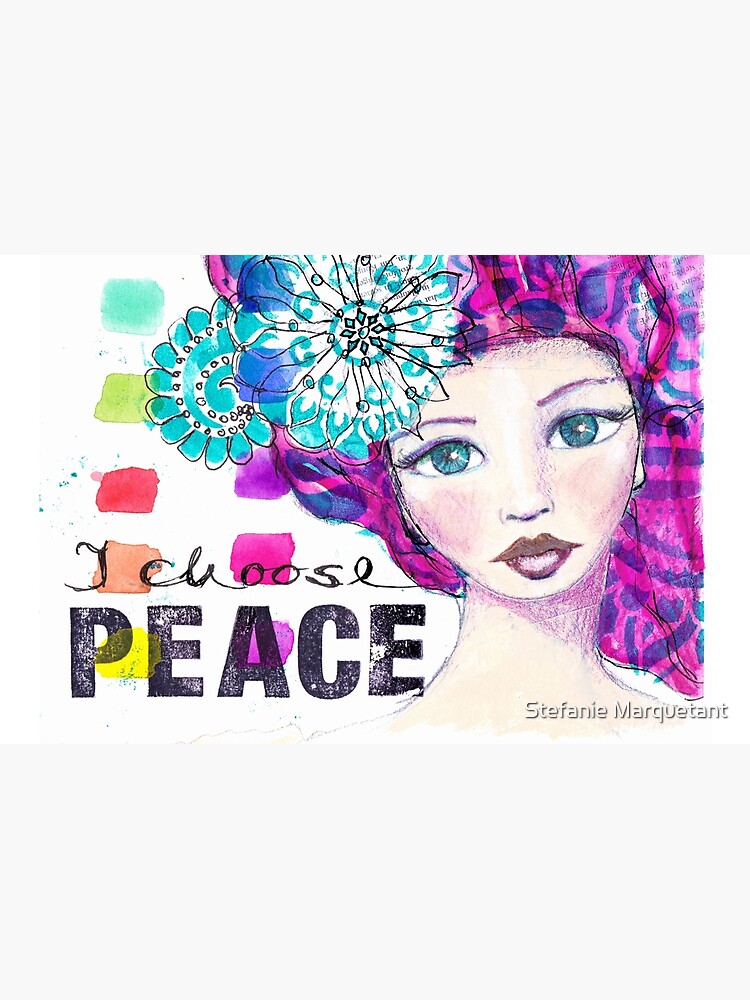 Thumbnail 4 von 4, Täschchen, I choose peace designt und verkauft von AngelArt444.