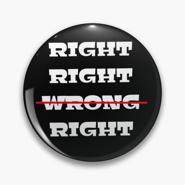 Item preview, Right Wrong designed and sold by Colourwaves.