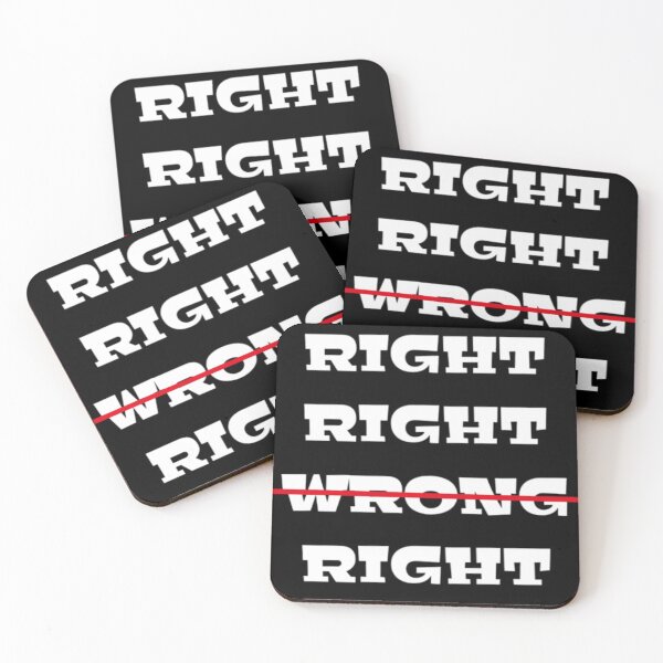 Item preview, Right Wrong designed and sold by Colourwaves.