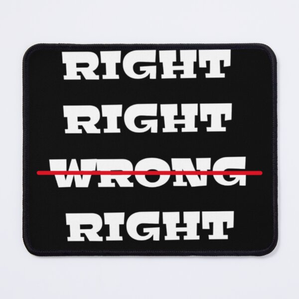 Item preview, Right Wrong designed and sold by Colourwaves.