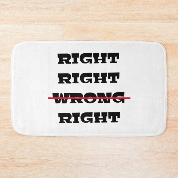 Item preview, Right Wrong designed and sold by Colourwaves.